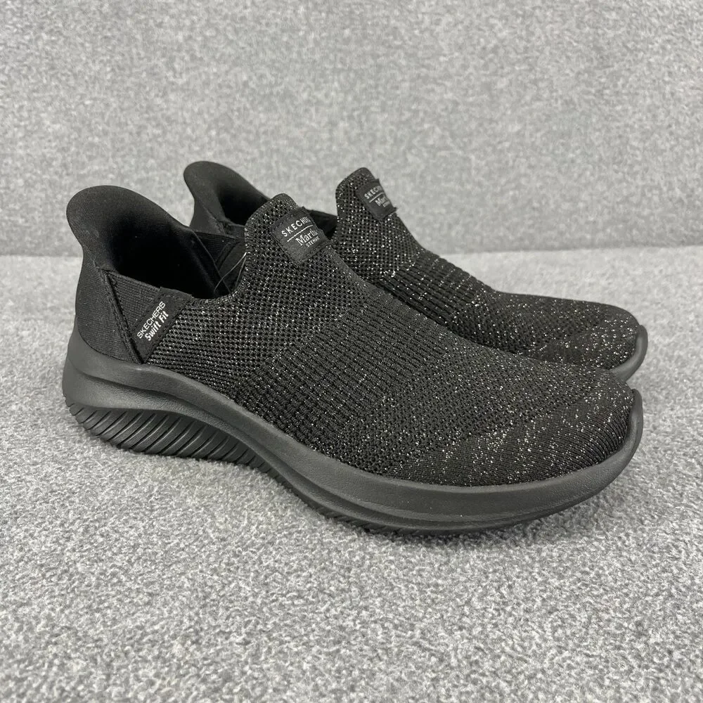 Skechers Slip-ins Martha Stewart Swift‎ stretch Fit Black Womens Size 6.5 Shoes
